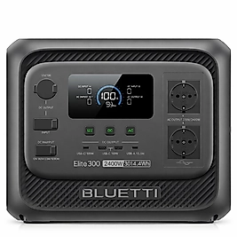 BLUETTI Elite 300 Portable Power Station 3014Wh 2400W