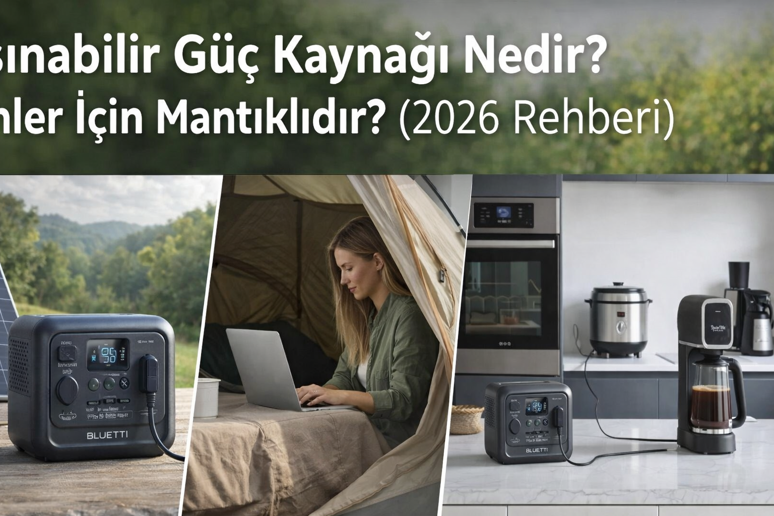 Taşınabilir Güç Kaynağı Nedir? Kimler İçin Mantıklıdır? (2026 Rehberi)