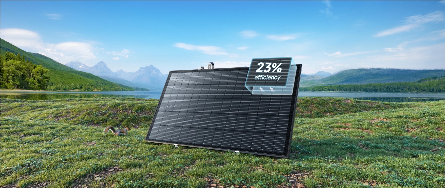 BLUETTI BFPV-255 255W kasalı esnek güneş paneli yüksek verimlilik